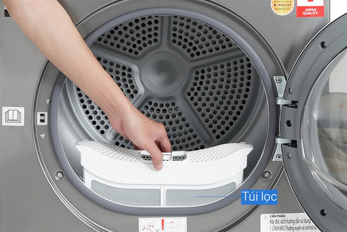 Máy Sấy Ngưng Tụ Toshiba 8 Kg TD-K90MEV(SK)